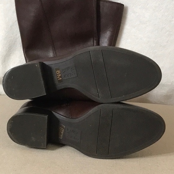 Beautiful NATURALIZER Leather KOKA Knee High Boots Size 8M - Picture 4 of 8